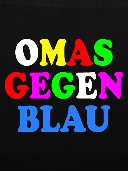 Omas gegen blau
