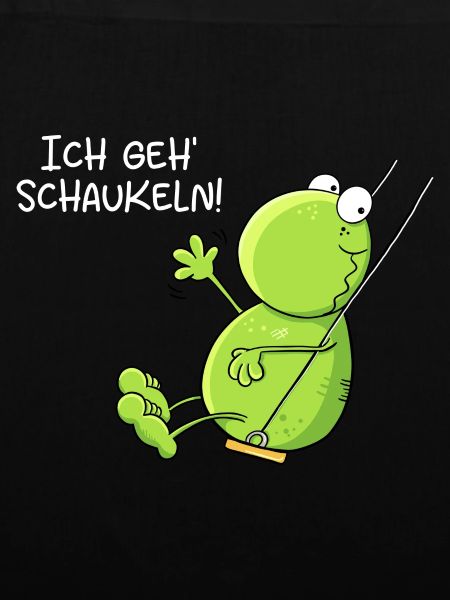 Ich Geh Schaukeln Frosch