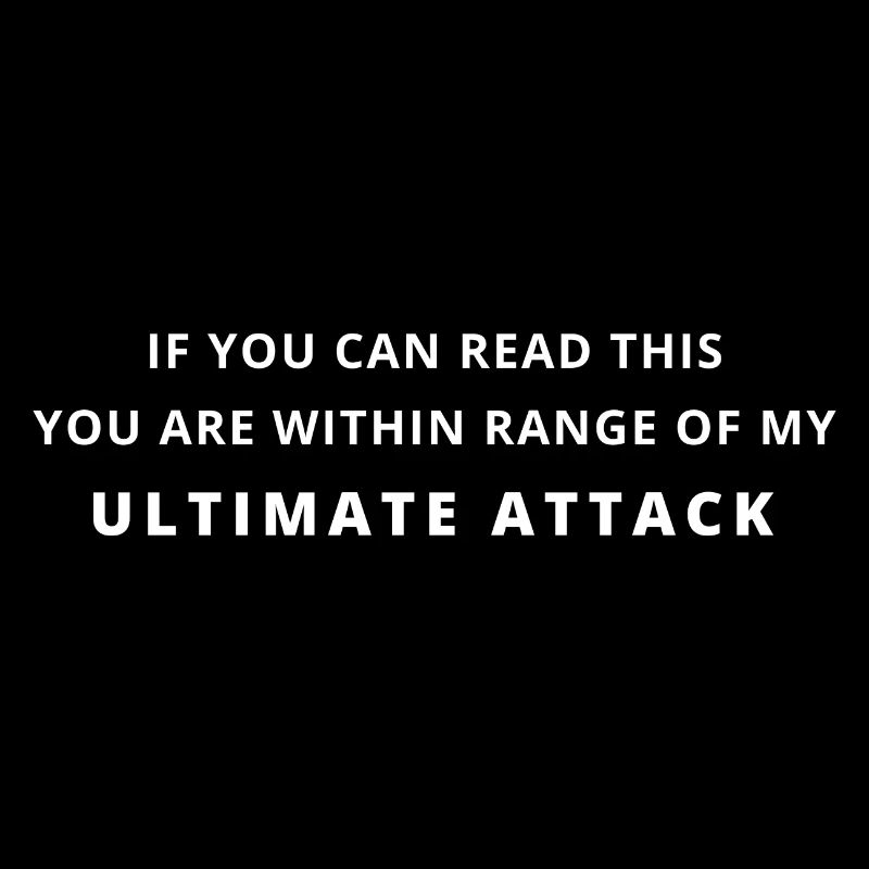Si vous pouvez lire ceci, vous êtes à portée de mon ul