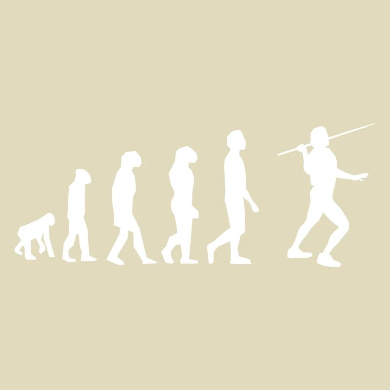 Speerwurf-Evolution