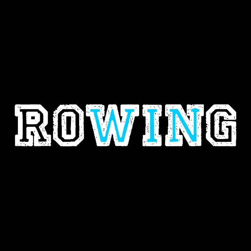 Rangée d'aviron ramant sport de gouvernail Aviron Win