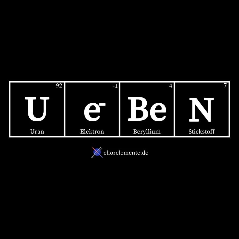 Ueben (dunkle Stoffe)