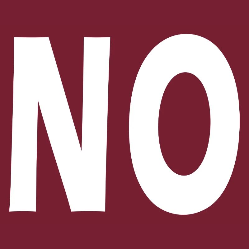 No