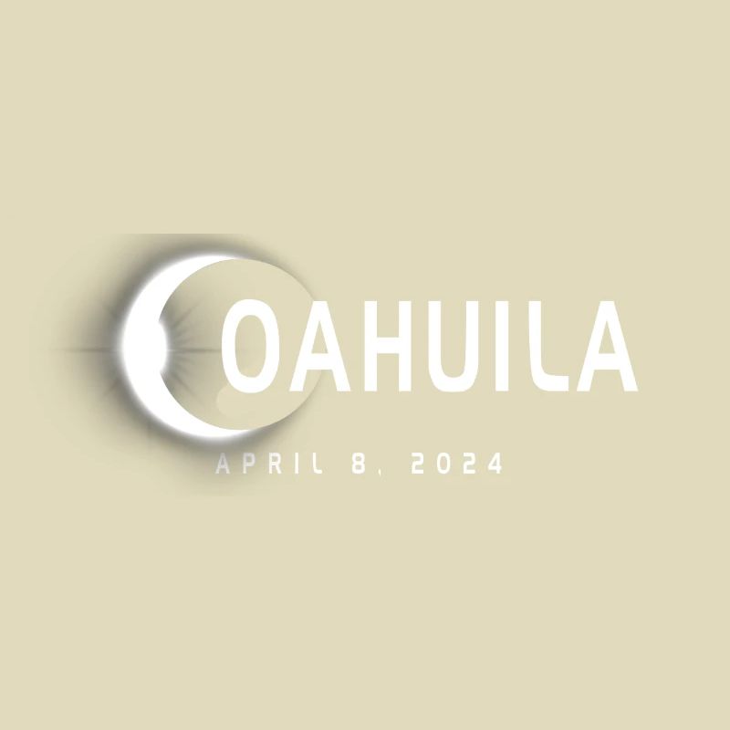 Coahuila Mexique Eclipse Souvenir 8 avril 2024