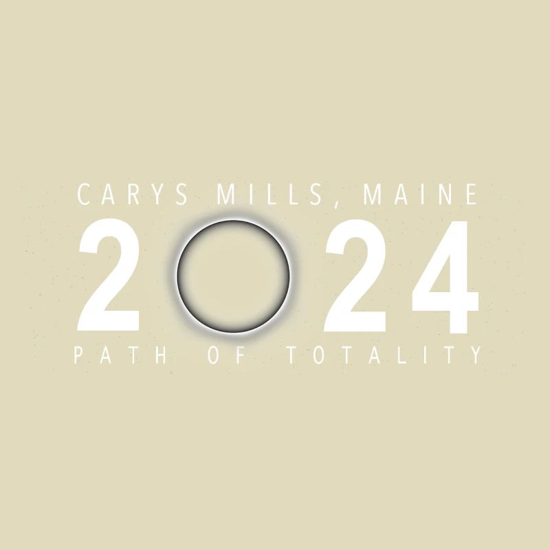 Solar Eclipse Carys Mills Maine April 8 2024