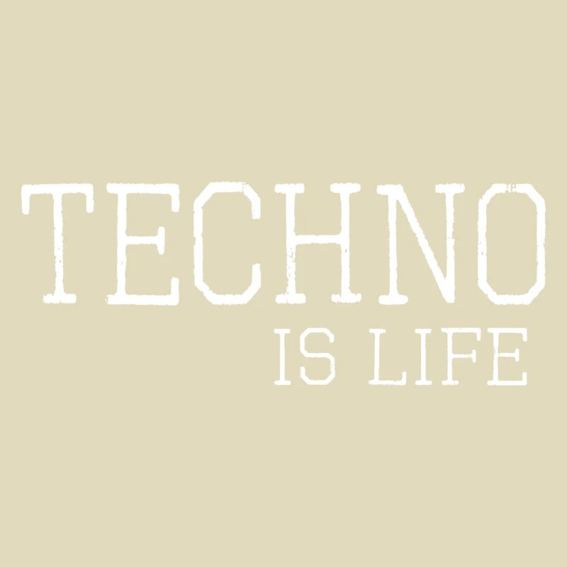 Techno ist Leben