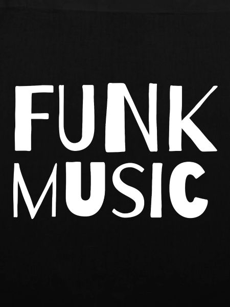 Funk-Musik Kühne Retro-Typografie
