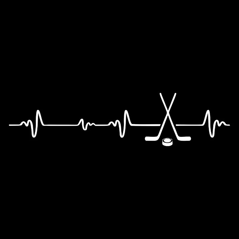Eishockey heartbeat