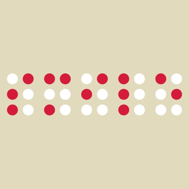 Smile in braille code, Braille script for the blind