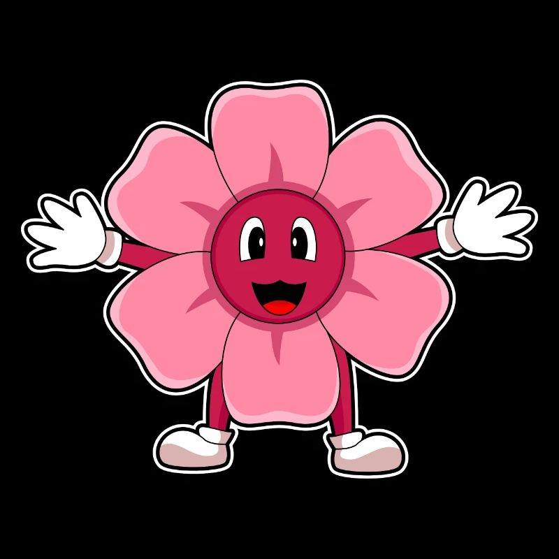 Pinke Blume