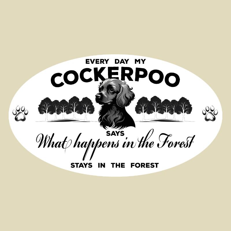 Cockerpoo - Fun Design