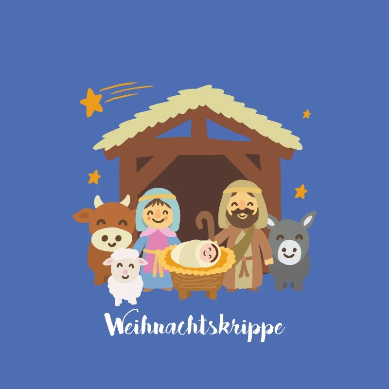 Weihnachtskrippe Süß !