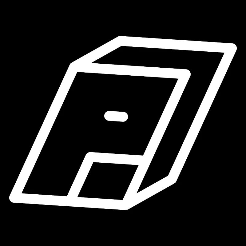 Outline Letter P