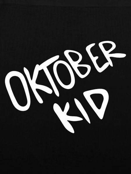 Oktober Kid Schriftprint