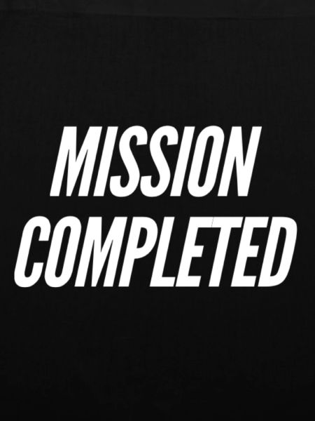 Mission completed