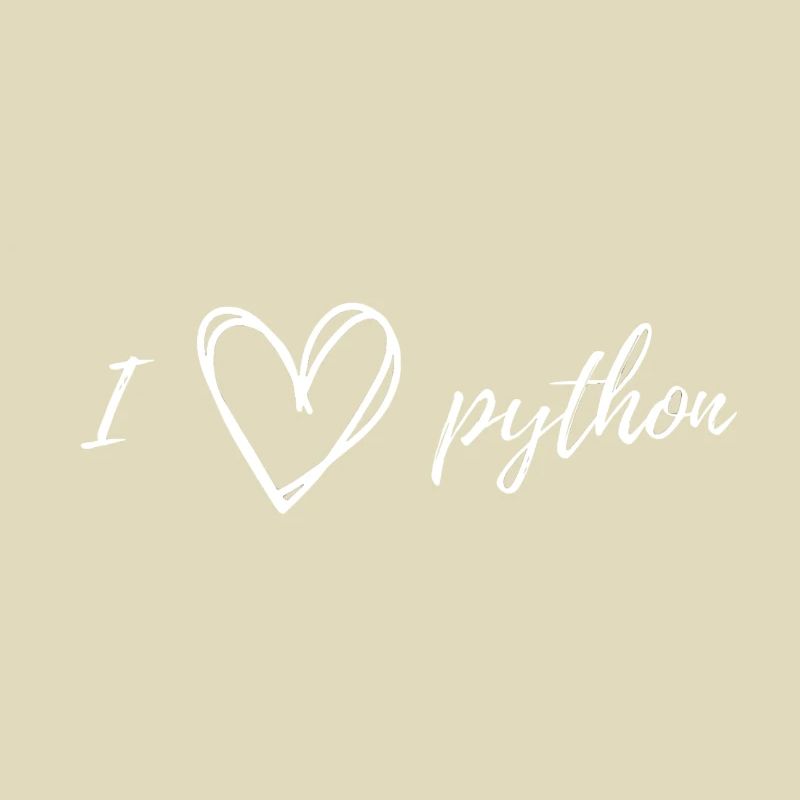 I love python white