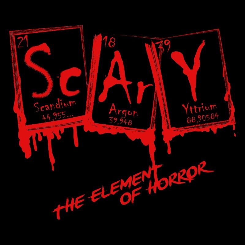 Scary Chemische Elemente Horror