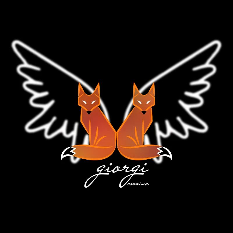 Orange Fox Wings