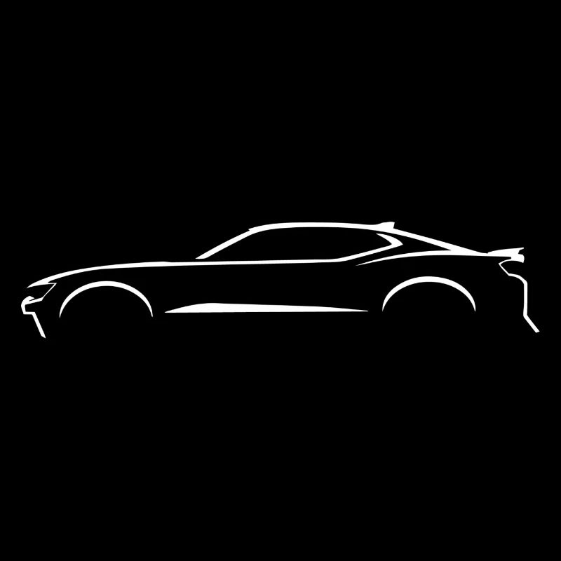 Camaro Six Silhouette