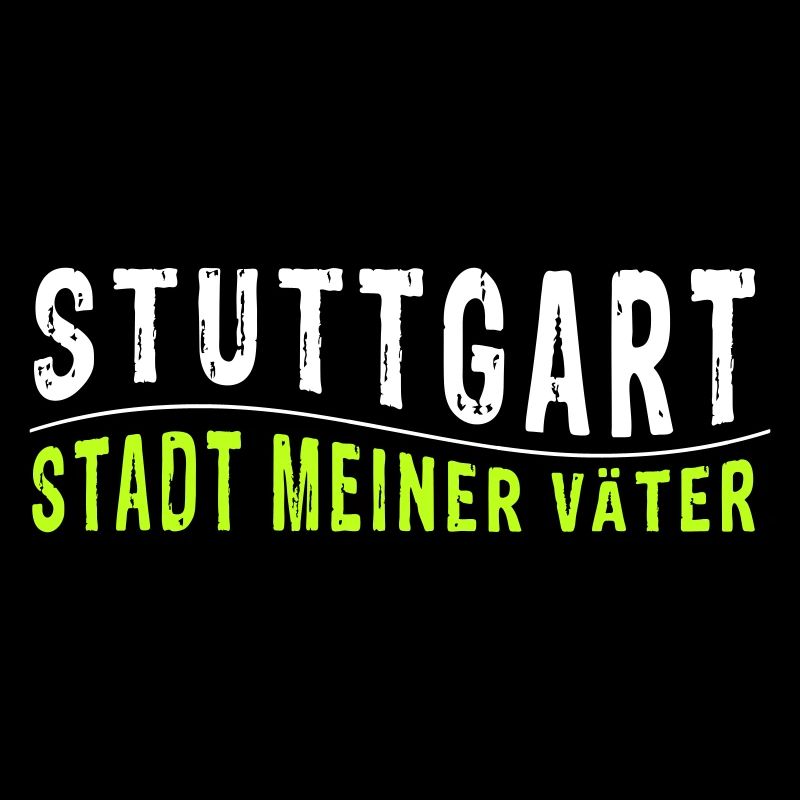 Stuttgart LA CITÉ DE MES PÈRES (illustration vectorielle)