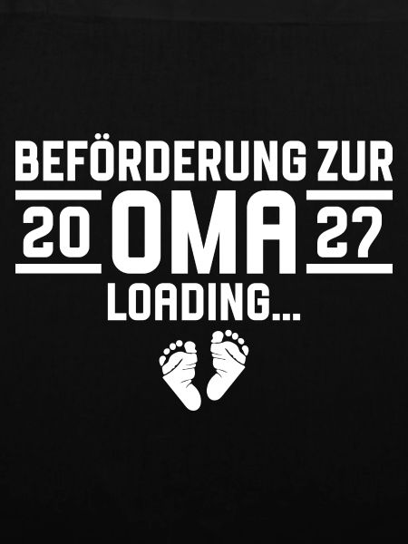 Beförderung zur Oma 2027 loading