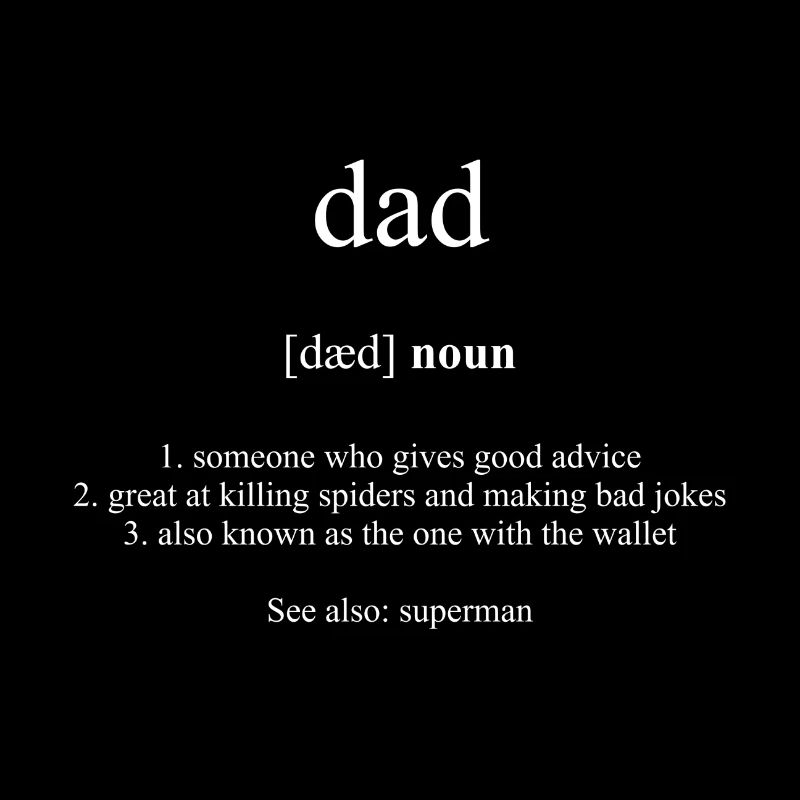 Dad (Vater) Black Edition