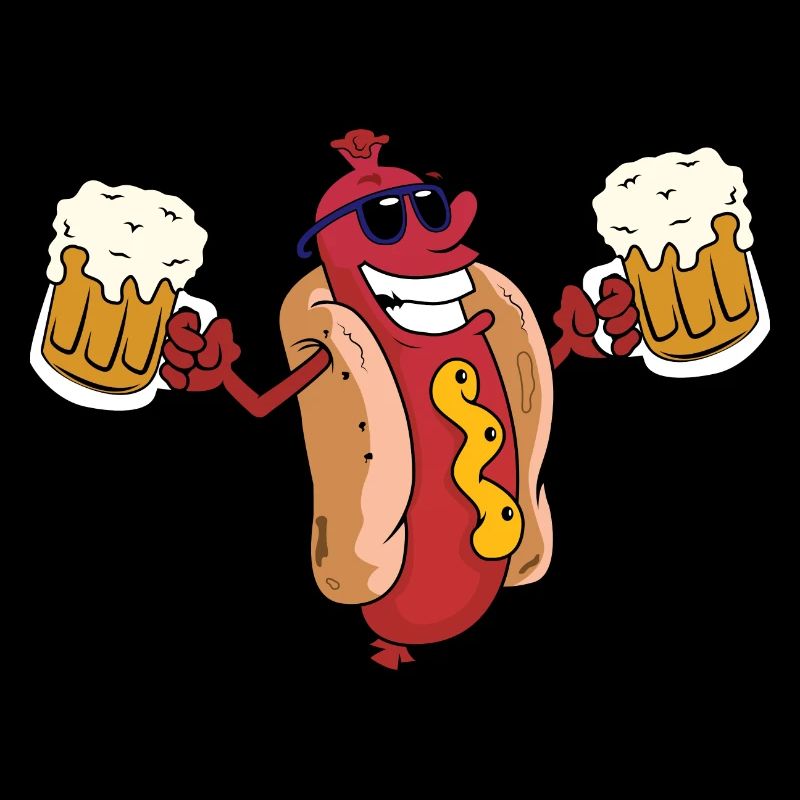 Bratwurst und Bier