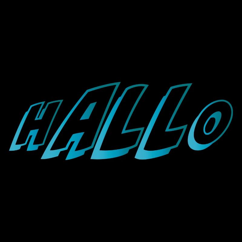 T Shirt hALLo 1
