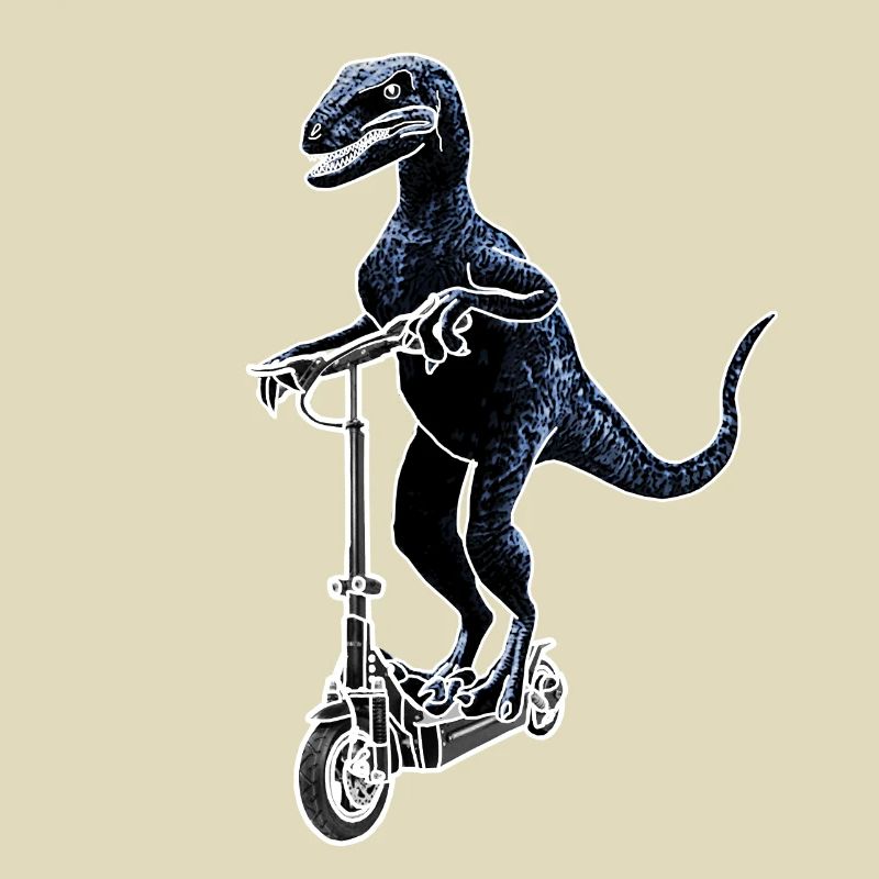 Scooter électrique E-Roller Dino Raptor Idée cadeau