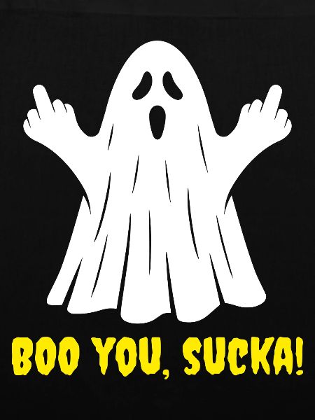 Lustig, buh! Halloween-Geist