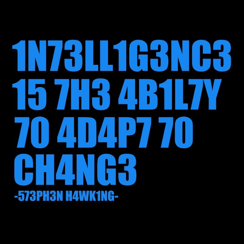 Stephen Hawking Intelligenz Zitat