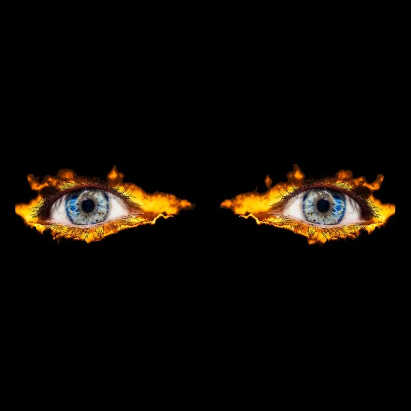 Fire eyes explosion