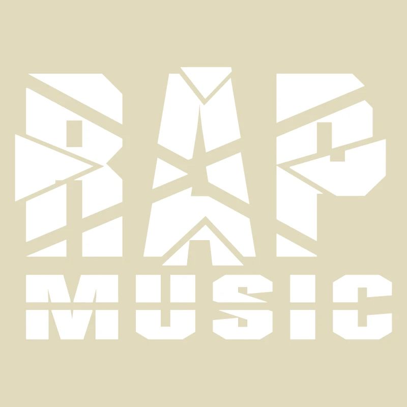 Conception de musique rap découpée
