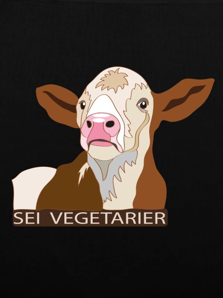 Kalb: Sei Vegetarier