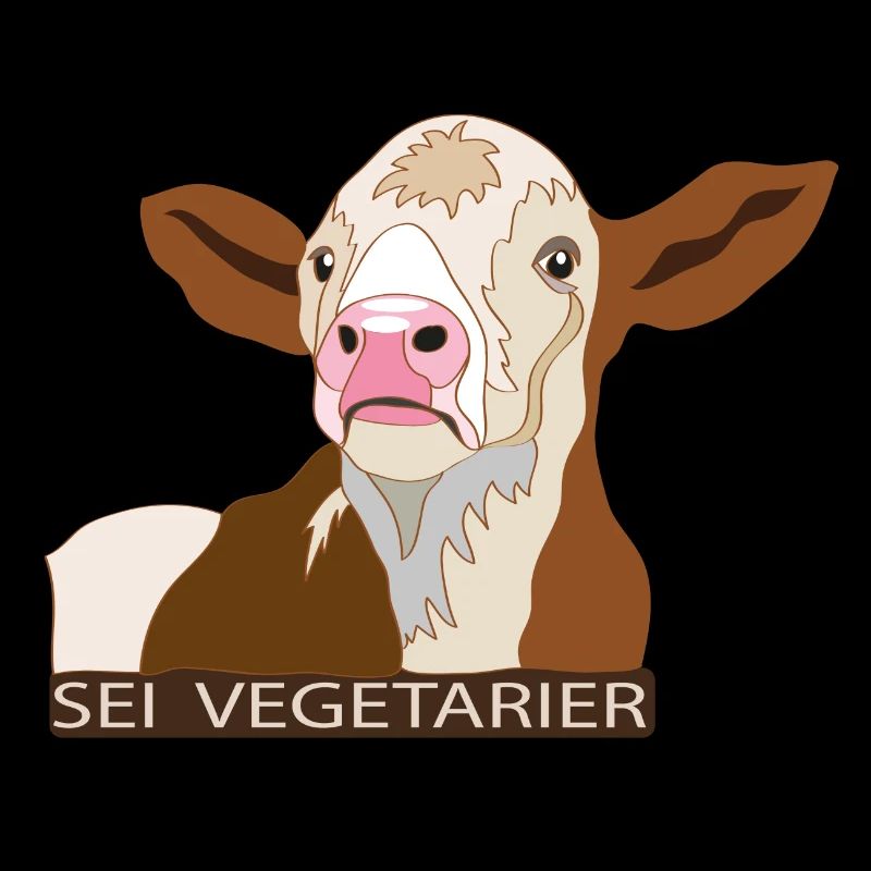 Kalb: Sei Vegetarier