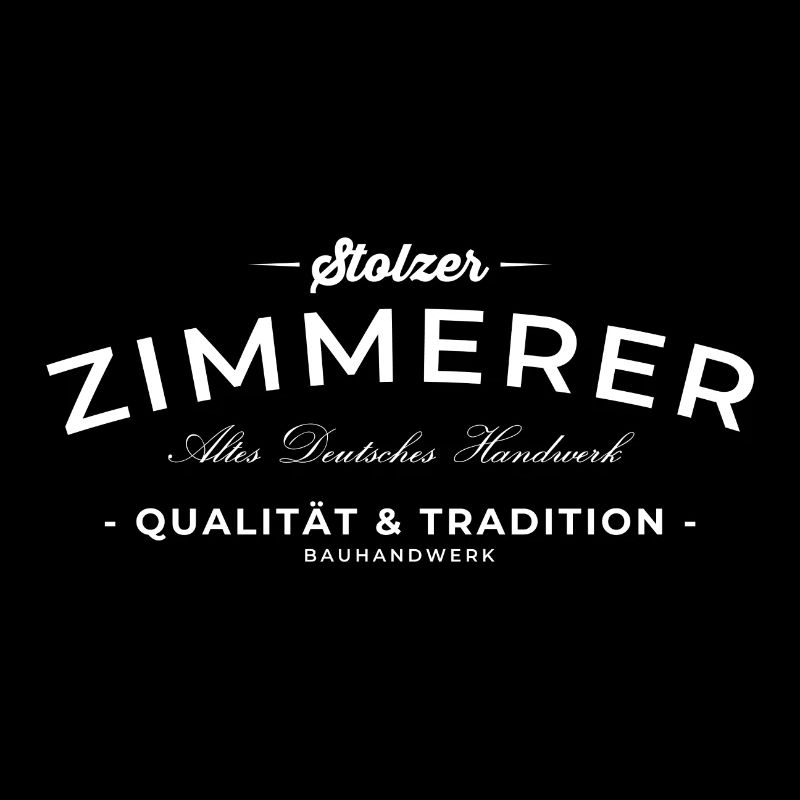 ZIMMERMANN Zimmerer Handwerker Geschenke Shirts