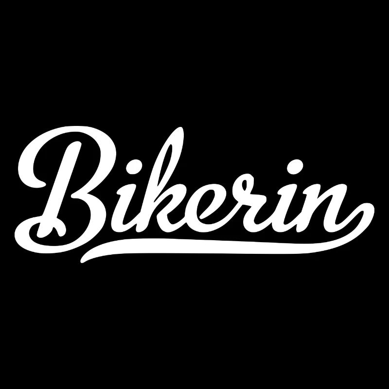 Bikerin front white