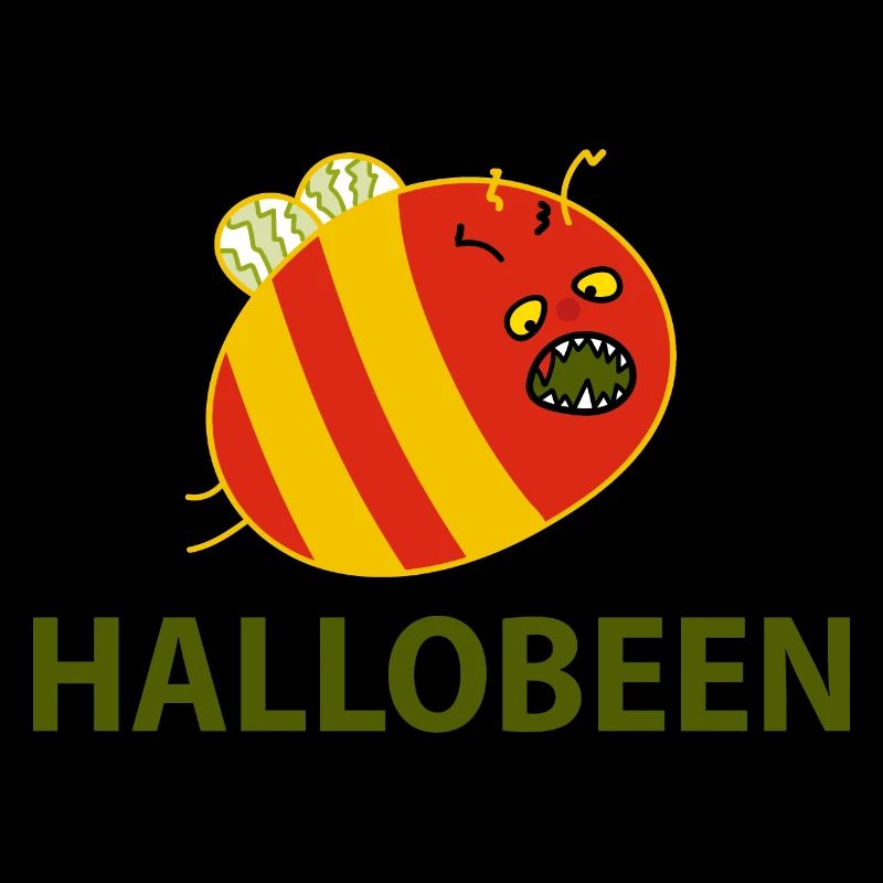 Halloween Monster Biene