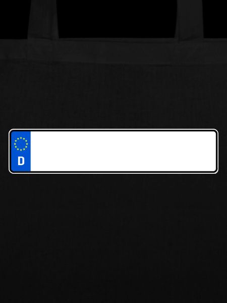 Nummernschild DIN 520x110