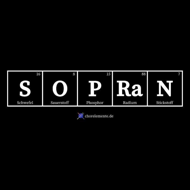 Sopran (dunkle Stoffe)