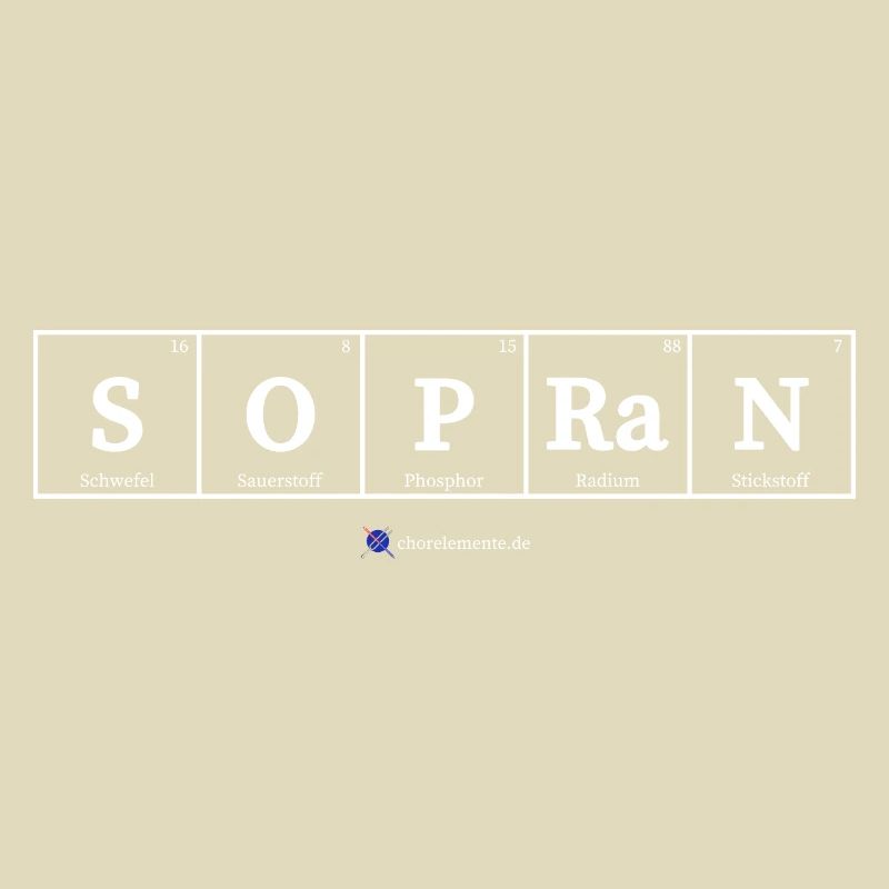 Sopran (dunkle Stoffe)