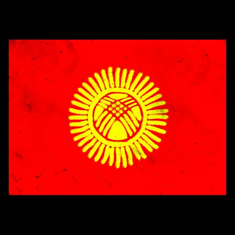 Drapeau du Kirghizistan