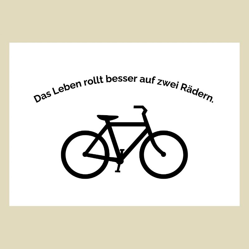 Life rolls better on two wheels