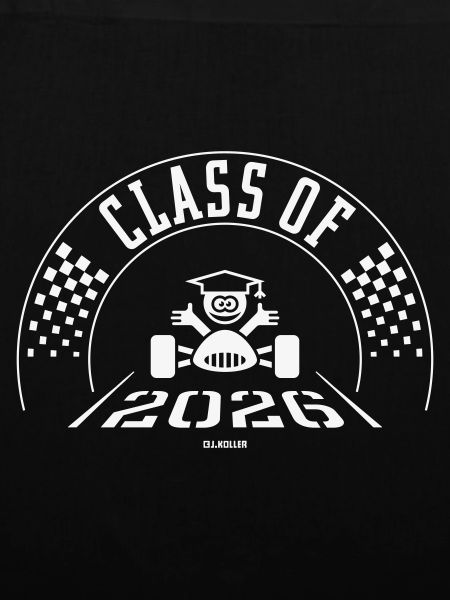 Class Of 2026 (Abschlussklasse Zieleinfahrt White)