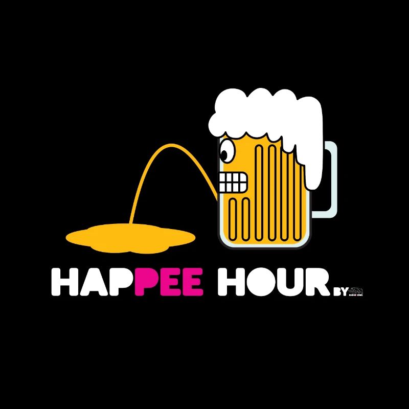 Happee hour beer white