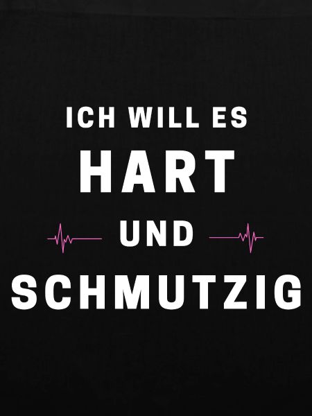 Hart und Schmutzig Typografie