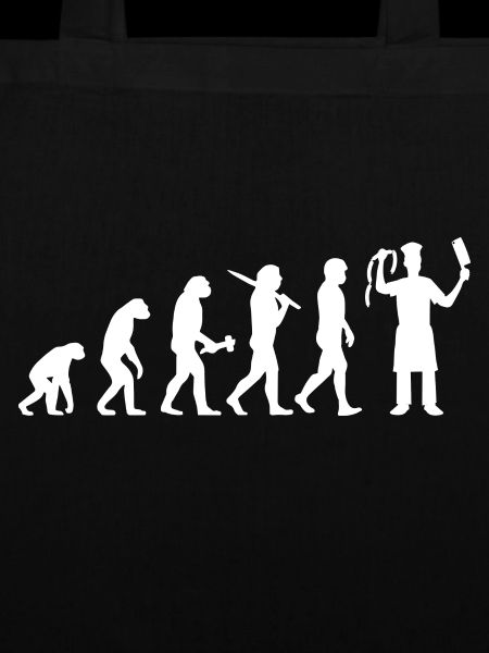 Metzger Fleischer Metzgerei Evolution Geschenk