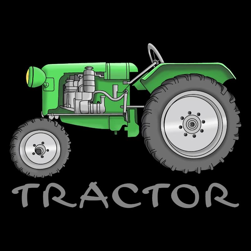 cool tractor - tractor comic
