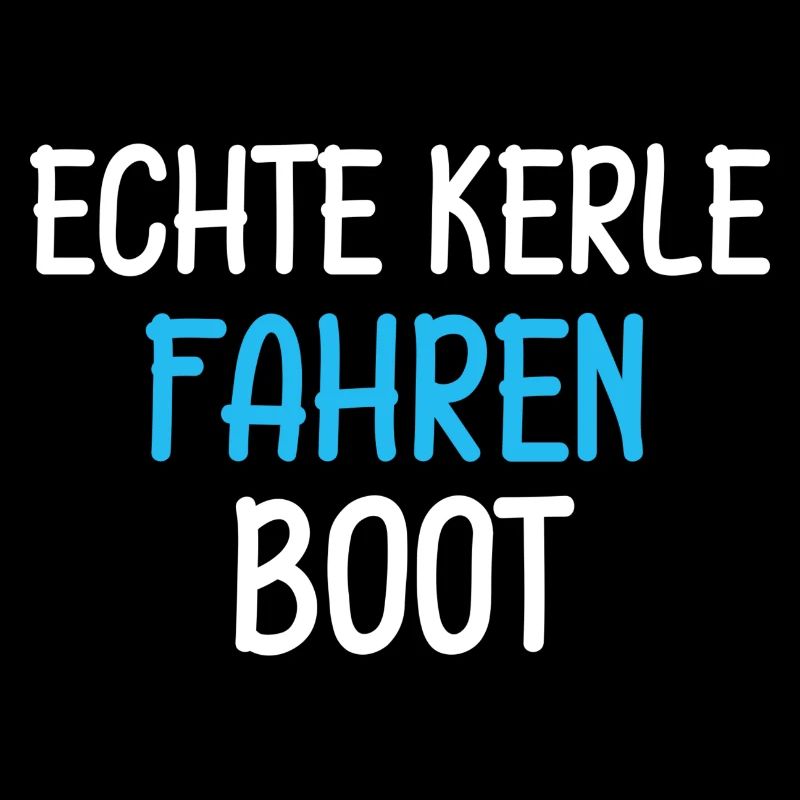 Kerle Fahren Boot Bootsführerschein Geschenk Juni