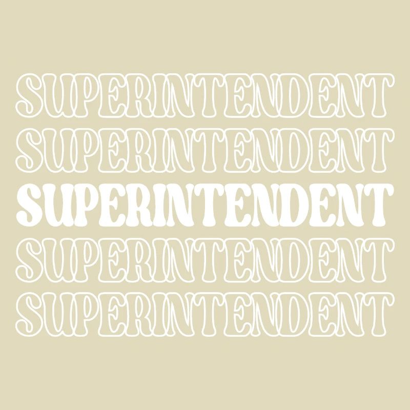Superintendent Supervisor Direktor Chef